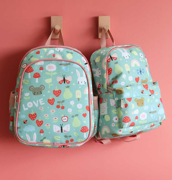 Girls Backpack - Sweet Bunny/Ice cream Print + much More - A Little Lovely Company