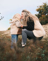 Woollen Bodywarmer - Ovi Beige - Kids Zip Gilet with Ears - 100% Sheep’s Wool – We Are Wovens