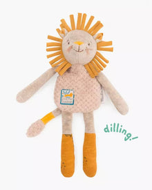  Lion Rattle Blanket - Moulin Roty
