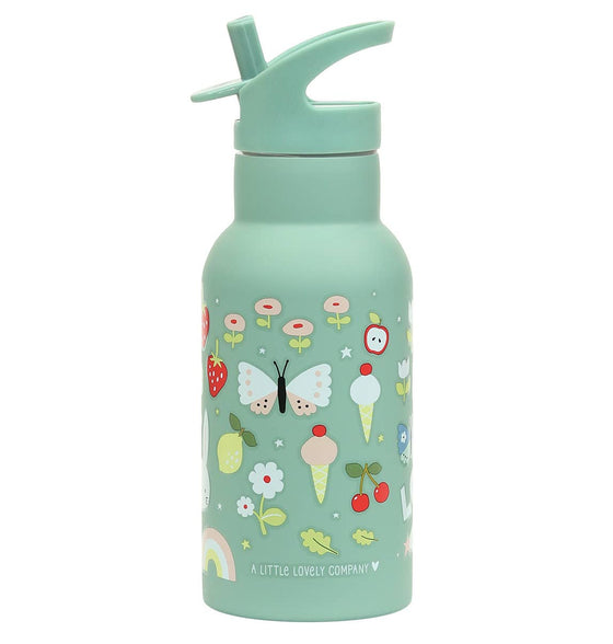 Garden Theme Stainless Steel Water Bottle - A Little Lovely Company