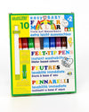 Ökonorm Easy Baby Felt Tip Pens – 10 Colours | 5mm Washable Markers