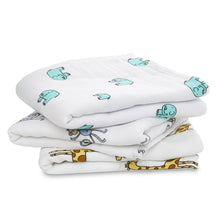  aden and anais Jungle Jam 3 Pack Muslin Squares