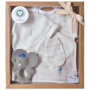 Alvin the Elephant New Born Baby Gift Set - Tikiri