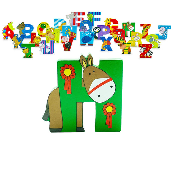 Alphabet Wooden letter H