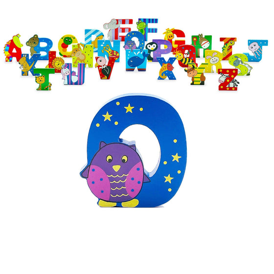 Alphabet Wooden letter O