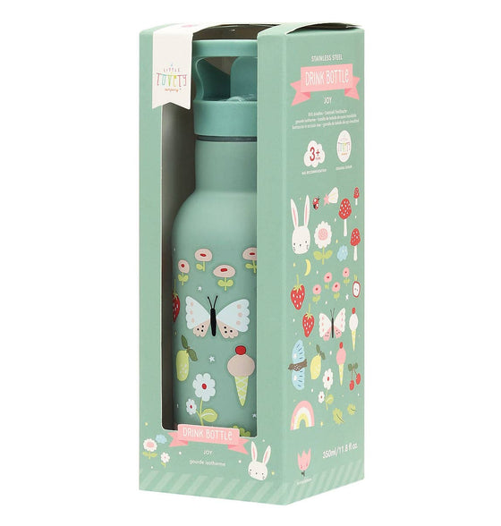 Garden Theme Stainless Steel Water Bottle - A Little Lovely Company