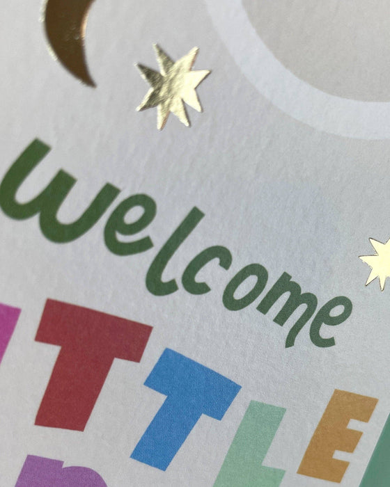 Welcome Little One Card – Brightside Collection by Raspberry Blossom