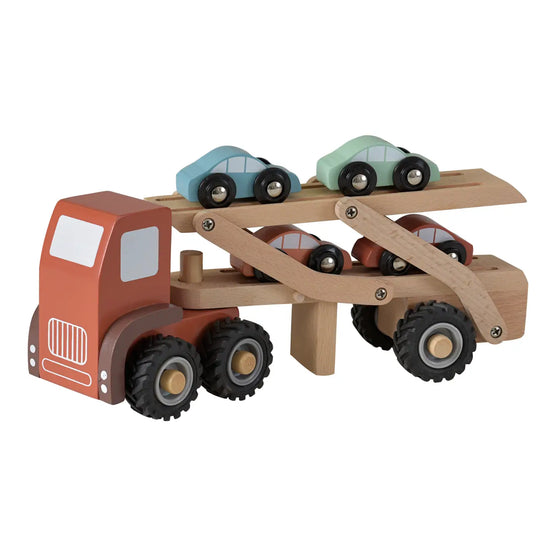 Wooden Toy Car Transport Truck - Egmont Toys