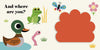 WHERES MR DUCK BUGGY BOOK (FELT FLAPS) (BOARD)