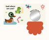 WHERES MR DUCK BUGGY BOOK (FELT FLAPS) (BOARD)