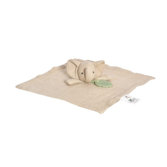 Animal Theme Muslin Comforter – Elephant - Tikiri