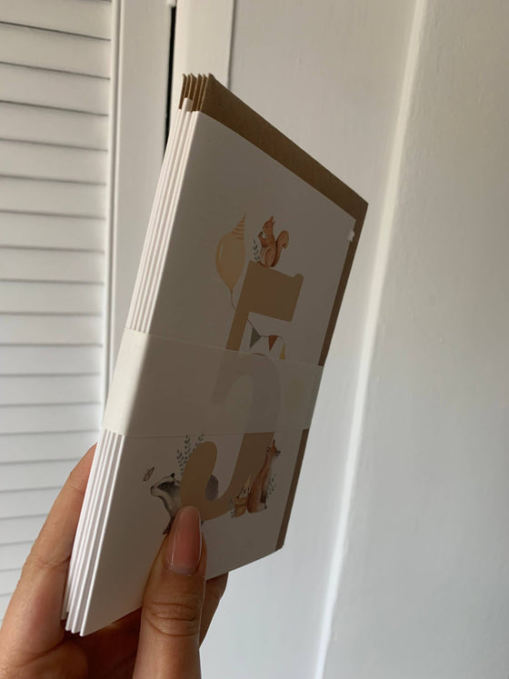5th Birthday Card - Little Roglets