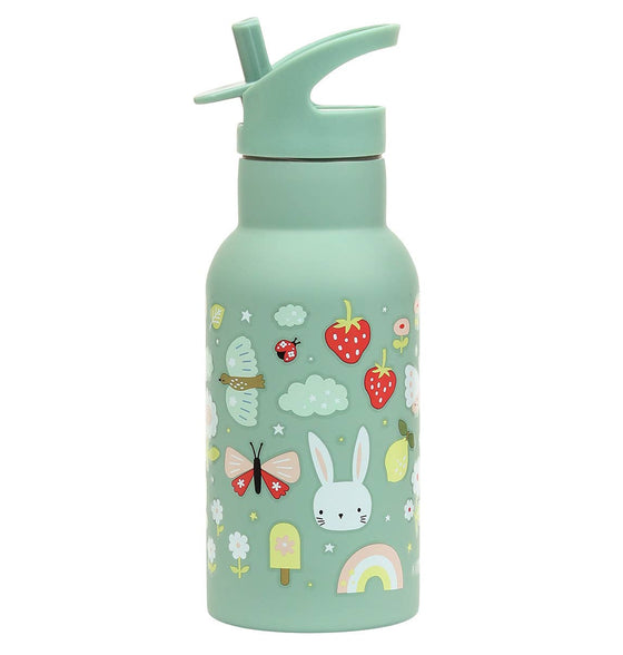 Garden Theme Stainless Steel Water Bottle - A Little Lovely Company