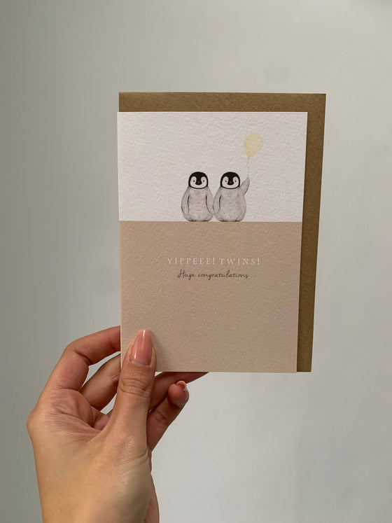 Twins Card - Little Roglets