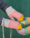 Kids' Patterned Lambswool Mittens & Gloves - Catherine Tough