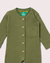 Chive Organic Waffle Playsuit - Little Green Radicals