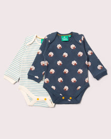  Sleeping Sheep Baby Bodysuit 2 Pack - Little Green Radicals