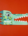 🐊 BE WILD! CROCODILE Mask & Stickers - Londji