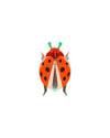 Studio Roof Coccinelle Rouge Insect (S) | 3D Cardboard Art