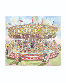  Cats Merry Go Round Card - Claire Fletcher