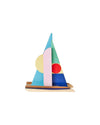 Studio Roof Eclipse Catamaran | Recycled Cardboard 3D Boat Decoration