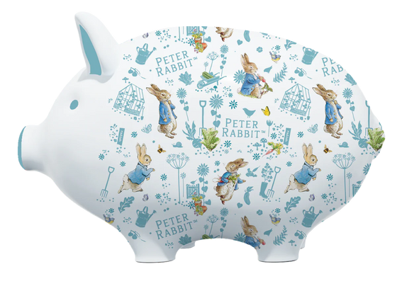 Peter Rabbit Piggy Bank - Tilly Pig