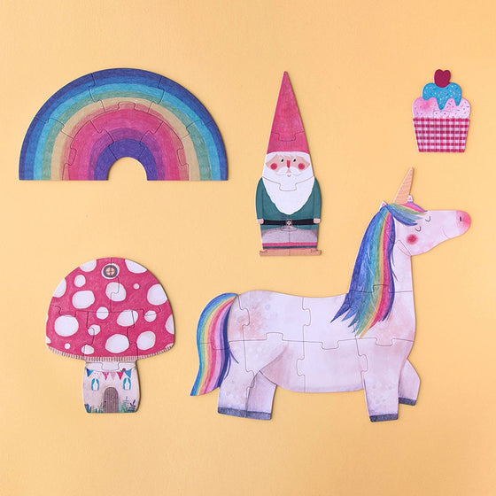 Happy Birthday unicorn puzzle - Londji