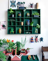 Studio Roof Scarab Beetle 3D Decoration | Small Recycled Cardboard Insect