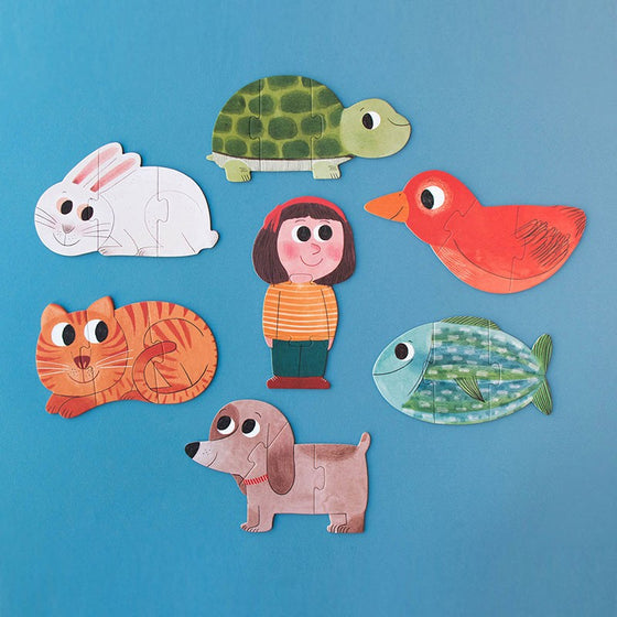 I love my pets puzzle - Londji