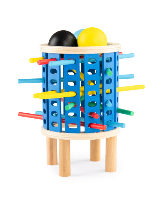 Giga Bomb Wooden Game – Fun Family Challenge for Kids 4+ - Moulin Roty