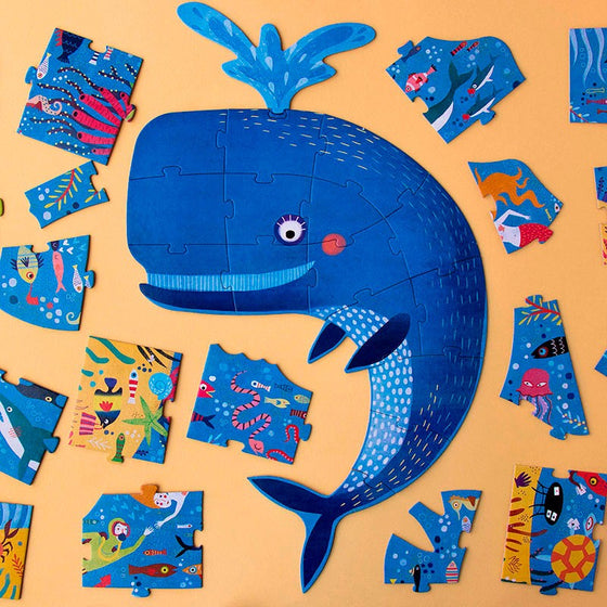 My big blue puzzle - Londji