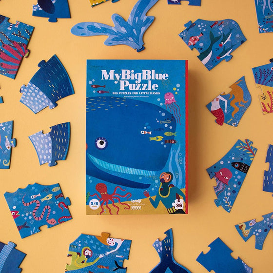 My big blue puzzle - Londji