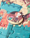 Pocket Castle Puzzle 100 Pieces - Medieval Puzzle - Londji