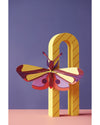 Studio Roof Purple Eyed Butterfly 3D Decoration | Large Recycled Cardboard Insect