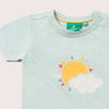Little Green Radicals Sun And Cloud Short Sleeve T-shirt