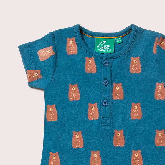 Teddy Bears Organic Romper - Little Green Radicals