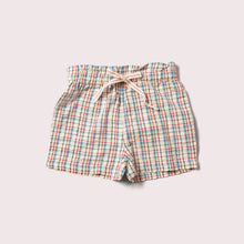  Checked Seersucker By The Sea Shorts - Little Green Radicals