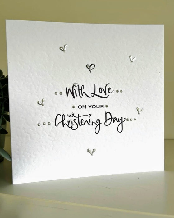 Christening Card - Coppertop Cards