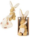 Bunny Muslin Comforter - Organic Cotton Baby Comforter - Wooly Organics