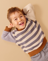 Rasmus Organic Cotton Knit Jumper - Wheat