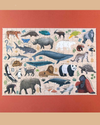 Life 200-Piece Endangered Animals Puzzle - Londji