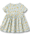 Nova Short Sleeve Jersey Dress - Organic Cotton Baby Dress - Wheat