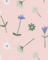 Organic Short PJs – Flowers Pink - Pigeon Organics