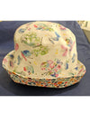 Reversible Bucket Hat - Butterfly/Wildflower - Ruth Lednik