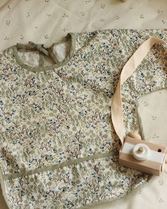 Sleeved Bib - Riverbank - Avery Row