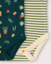 Spring Garden Baby Bodysuit 2 Pack – Organic Cotton - Little Green Radicals