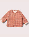 Strawberry Days Reversible Collarless Spring Jacket - Little Green Radicals