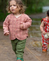 Strawberry Days Reversible Collarless Spring Jacket - Little Green Radicals