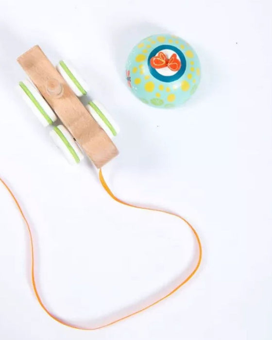 Turtle Wooden Pull Toy – Moulin Roty
