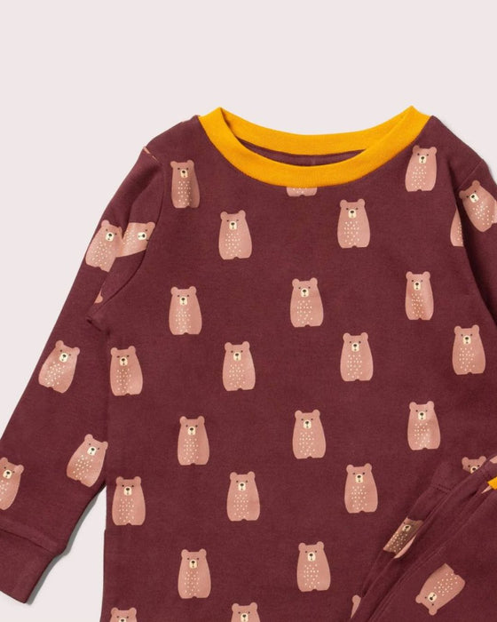 Brown Bears Organic Pyjamas – Little Green Radicals